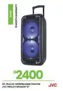 Fair Price JVC 12 Home Theatre Trolley Speaker Xs-N518PB 23-764 offer
