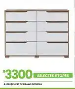 Fair Price Georgia Chest Of Draws 4-046 offer