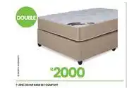 Fair Price Comfort 8 Star Double Base Set 7-298 offer