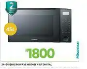 Fair Price Hisense 43L Digital Microwave 24-241 offer