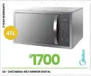 Fair Price Midea 45L Mirror Digital Microwave 24-245 offer