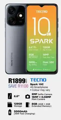 OK Furniture TECNO Spark 10c offer