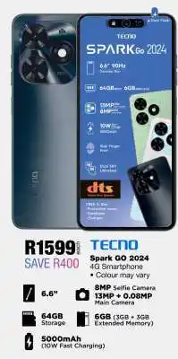 OK Furniture TECNO Spark Go 2024 offer