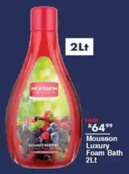 President Hyper Mousson Luxury Foam Bath offer