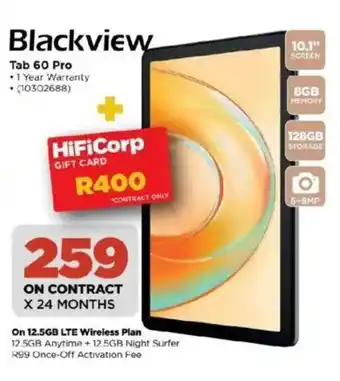 HiFi Corp Blackview Tab 60 Pro offer