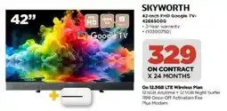 HiFi Corp Skyworth 42-inch FHD Google TV offer