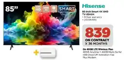 HiFi Corp Hisense 85-inch Smart 4K UHD TV-85A6N offer