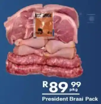 President Hyper President Braai Pack offer