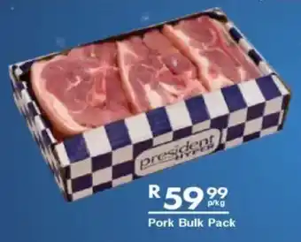 President Hyper Pork Bulk Pack offer