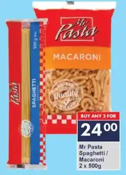 President Hyper Mr Pasta Spaghetti/ Macaroni offer