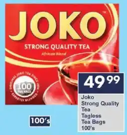 President Hyper Joko Strong Quality Tea Tagless Tea Bags offer