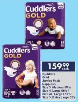 President Hyper Cuddlers Gold Jumbo Pack Nappie offer