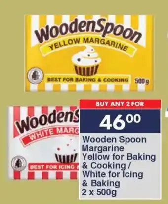 President Hyper Wooden Spoon Margarine Yellow for Baking & Cooking/ White for Icing & Baking offer
