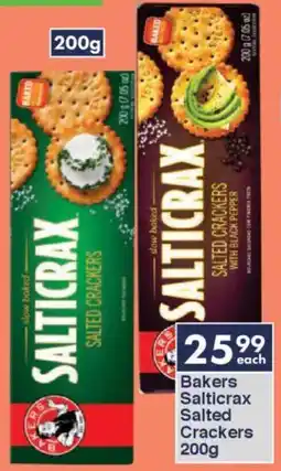 President Hyper Bakers Salticrax Salted Crackers offer