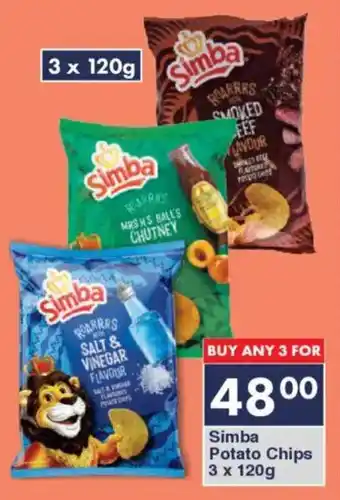 President Hyper Simba Potato Chips offer