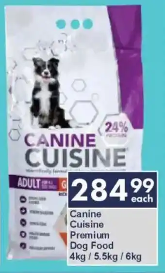 President Hyper Canine Cuisine Premium Dog Food offer