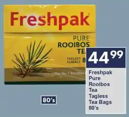 President Hyper Freshpak Pure Rooibos Tea Tagless Tea Bags offer