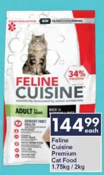 President Hyper Feline Cuisine Premium Cat Food offer