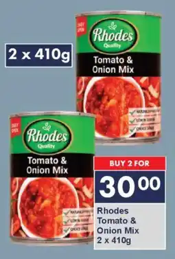 President Hyper Rhodes Tomato & Onion Mix offer