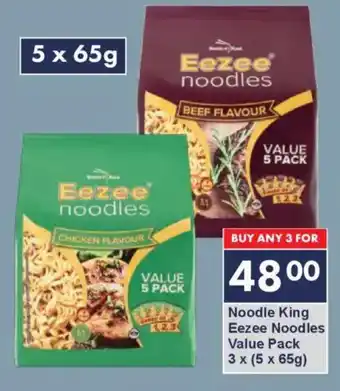 President Hyper Noodle King Eezee Noodles Value Pack offer