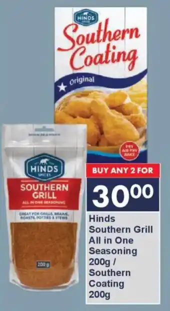 President Hyper Hinds Southern Grill All in One Seasoning/ Southern Coating offer