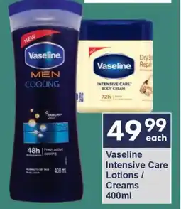 President Hyper Vaseline Intensive Care Lotions/ Creams offer