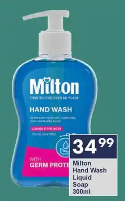 President Hyper Milton Hand Wash Liquid Soap offer