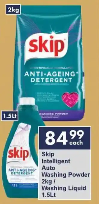 President Hyper Skip Intelligent Auto Washing Powder/ Washing Liquid offer