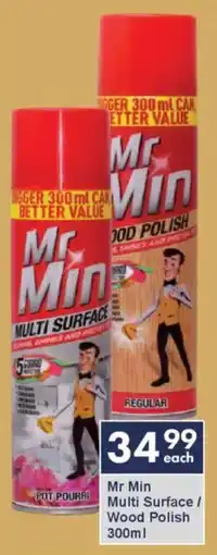 President Hyper Mr Min Multi Surface/ Wood Polish offer