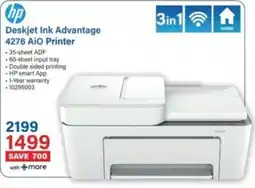Incredible Connection HP Deskjet Ink Advantage 4276 AIO Printer offer