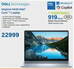 Incredible Connection DELL Inspiron 5440 Intel Core 7 Laptop offer