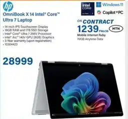 Incredible Connection HP OmniBook X 14 Intel Core Ultra 7 Laptop offer