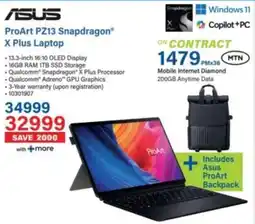 Incredible Connection ASUS ProArt PZ13 Snapdragon X Plus Laptop offer