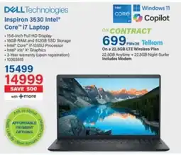 Incredible Connection DELL Inspiron 3530 Intel Core i7 Laptop offer