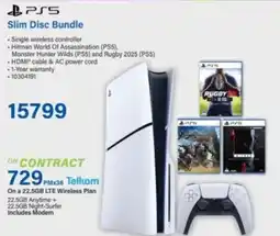 Incredible Connection PS5 Slim Disc Bundle offer