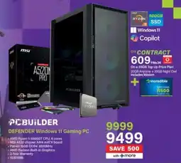 Incredible Connection PC Builder DEFENDER Windows 11 Gaming PC offer