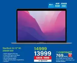 Incredible Connection MacBook Air 13" M1 256GB SSD offer