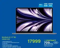 Incredible Connection MacBook Air 13" M2 256GB SSD offer