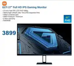 Incredible Connection Xiaomi G271 27" Full HD IPS Gaming Monitor offer