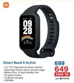 Incredible Connection Xiaomi Smart Band 9 Active offer