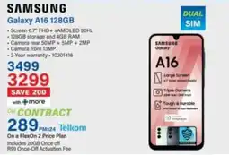 Incredible Connection Samsung Galaxy A16 128GB offer