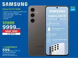 Incredible Connection Samsung Galaxy S24 FE 128GB offer