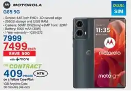 Incredible Connection Motorola G85 5G offer