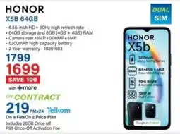 Incredible Connection Honor X5B 64GB offer