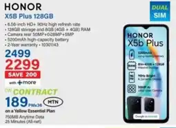 Incredible Connection Honor X5B Plus 128GB offer