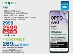Incredible Connection Oppo A40 offer