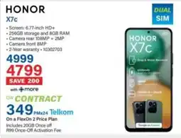 Incredible Connection Honor X7c offer