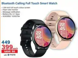 Incredible Connection Polaroid Bluetooth Calling Full Touch Smart Watch offer