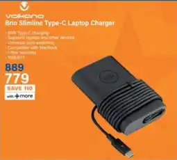 Incredible Connection Volkano Brio Slimline Type-C Laptop Charger offer