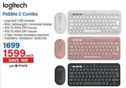 Incredible Connection Logitech Pebble 2 Combo offer
